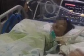 Bé gái liệt hai chân vì chơi nhún trên bạt lò xo Bé gái liệt hai chân vì chơi nhún trên bạt lò xo