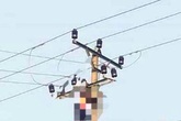 Người đàn ông chết trên đường điện 35 KV sau tiếng nổ lớn Người đàn ông chết trên đường điện 35 KV sau tiếng nổ lớn
