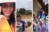 Đoàn người xếp hàng dài chờ Thuỷ Tiên phát tiền và lương thực Đoàn người xếp hàng dài chờ Thuỷ Tiên phát tiền và lương thực