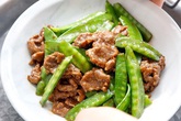 Thịt bò xào đậu Hà Lan Thịt bò xào đậu Hà Lan