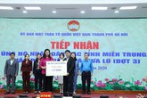 Tổng công ty Điện lực miền Bắc trao tiền ủng hộ đồng bào miền Trung tại Ủy ban MTTQ Việt Nam Thành phố Hà Nội Tổng công ty Điện lực miền Bắc trao tiền ủng hộ đồng bào miền Trung tại Ủy ban MTTQ Việt Nam Thành phố Hà Nội