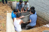 Hợp Thịnh đạt tiêu chí vệ sinh toàn xã, 90% hộ có nhà tiêu đạt chuẩn Hợp Thịnh đạt tiêu chí vệ sinh toàn xã, 90% hộ có nhà tiêu đạt chuẩn
