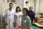 Giải phóng khối u "khủng" trong ổ bụng bệnh nhân tương đương cân nặng một bé mới sinh Giải phóng khối u "khủng" trong ổ bụng bệnh nhân tương đương cân nặng một bé mới sinh