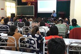 Tập huấn kiến thức về giảm thiểu mất cân bằng giới tính khi sinh Tập huấn kiến thức về giảm thiểu mất cân bằng giới tính khi sinh