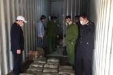 Bắt giữ khối lượng "khủng" cần sa giấu trong container theo đường biển vào Hải Phòng Bắt giữ khối lượng "khủng" cần sa giấu trong container theo đường biển vào Hải Phòng
