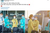 Tiếp viên hàng không Vietnam Airlines đồng loạt xin lỗi trên mạng Tiếp viên hàng không Vietnam Airlines đồng loạt xin lỗi trên mạng