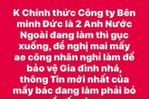 Hải Dương: Truy tìm người tung tin sai sự thật về 2 công nhân nước ngoài nằm gục trong lúc làm việc Hải Dương: Truy tìm người tung tin sai sự thật về 2 công nhân nước ngoài nằm gục trong lúc làm việc