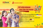 Tiết kiệm HDBank, mua sắm thả phanh Tiết kiệm HDBank, mua sắm thả phanh