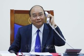 Thủ tướng Nguyễn Xuân Phúc điện đàm với TT Trump về chống dịch Thủ tướng Nguyễn Xuân Phúc điện đàm với TT Trump về chống dịch