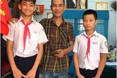 2 học sinh nhặt được của rơi trả lại, không nhận tiền cảm tạ 2 học sinh nhặt được của rơi trả lại, không nhận tiền cảm tạ