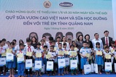 34.000 trẻ em Quảng Nam đón nhận niềm vui uống sữa từ Vinamilk trong ngày 1/6 34.000 trẻ em Quảng Nam đón nhận niềm vui uống sữa từ Vinamilk trong ngày 1/6