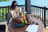 Hoa hậu Đỗ Mỹ Linh cùng đại gia đình nghỉ dưỡng ở Phú Quốc Hoa hậu Đỗ Mỹ Linh cùng đại gia đình nghỉ dưỡng ở Phú Quốc