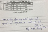 Thầy giáo phê sổ liên lạc chọc đúng 'điểm yếu' của từng học sinh nhưng sao lại đáng yêu đến thế này! Thầy giáo phê sổ liên lạc chọc đúng 'điểm yếu' của từng học sinh nhưng sao lại đáng yêu đến thế này!