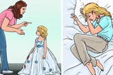 Sai lầm bố mẹ dễ mắc phải khi nuôi dạy con gái Sai lầm bố mẹ dễ mắc phải khi nuôi dạy con gái