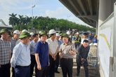 Bí thư Thành ủy Hà Nội kiểm tra nhiều dự án giao thông và "ấn định" thời gian hoàn thành Bí thư Thành ủy Hà Nội kiểm tra nhiều dự án giao thông và "ấn định" thời gian hoàn thành