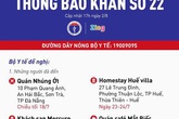 Khẩn cấp tìm người trên chuyến bay, khách sạn, quán cafe ở Huế, Đà Nẵng, Hội An có người mắc COVID-19 Khẩn cấp tìm người trên chuyến bay, khách sạn, quán cafe ở Huế, Đà Nẵng, Hội An có người mắc COVID-19