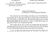 Đang làm rõ mục đích của đối tượng giả danh là người của Cục Báo chí tặng hoa Công an tỉnh Thanh Hóa Đang làm rõ mục đích của đối tượng giả danh là người của Cục Báo chí tặng hoa Công an tỉnh Thanh Hóa
