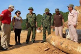 Quảng Bình hủy nổ quả bom nặng hơn 450kg Quảng Bình hủy nổ quả bom nặng hơn 450kg