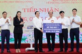 Bộ Y tế tiếp nhận 500 máy thở, trị giá 120 tỷ đồng phục vụ chống dịch COVID-19 Bộ Y tế tiếp nhận 500 máy thở, trị giá 120 tỷ đồng phục vụ chống dịch COVID-19