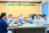 Cận cảnh buổi hội chẩn trực tuyến cho 5 bệnh nhân ở miền núi tại “điểm cầu” Hà Nội Cận cảnh buổi hội chẩn trực tuyến cho 5 bệnh nhân ở miền núi tại “điểm cầu” Hà Nội