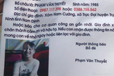 Nam Định: Con gái 14 tuổi đi khỏi nhà 4 ngày chưa về, người cha cầu cứu cộng đồng mạng Nam Định: Con gái 14 tuổi đi khỏi nhà 4 ngày chưa về, người cha cầu cứu cộng đồng mạng