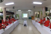 Khai giảng đặc biệt nhất trong lịch sử: Xúc động hình ảnh lễ Khai giảng không học sinh của thầy cô Đà Nẵng Khai giảng đặc biệt nhất trong lịch sử: Xúc động hình ảnh lễ Khai giảng không học sinh của thầy cô Đà Nẵng