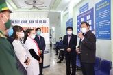 Đoàn công tác Bộ Y tế kiểm tra thực tế chống dịch COVID-19 tại Lào Cai Đoàn công tác Bộ Y tế kiểm tra thực tế chống dịch COVID-19 tại Lào Cai