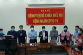 Xúc động khoảnh khắc đón giao thừa từ tâm dịch Hải Dương Xúc động khoảnh khắc đón giao thừa từ tâm dịch Hải Dương