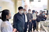 Bộ trưởng Bộ Y tế kiểm tra công tác phòng, chống dịch tại Quảng Ninh Bộ trưởng Bộ Y tế kiểm tra công tác phòng, chống dịch tại Quảng Ninh