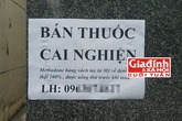 Bóc trần sự thật về thuốc cai nghiện rởm giá “trên trời” bán tại Sài Gòn Bóc trần sự thật về thuốc cai nghiện rởm giá “trên trời” bán tại Sài Gòn