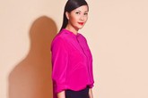 Minh Anh trẻ trung, sành điệu với váy áo công sở Minh Anh trẻ trung, sành điệu với váy áo công sở