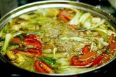 Cuối tuần tự làm lẩu riêu cua sườn sụn Cuối tuần tự làm lẩu riêu cua sườn sụn