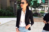 Thanh Hằng mặc jeans sành điệu Thanh Hằng mặc jeans sành điệu