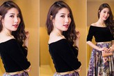 Kiều nữ Việt xinh lung linh với dáng váy xoè Kiều nữ Việt xinh lung linh với dáng váy xoè