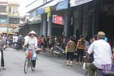 Thanh Hóa: Tiểu thương chợ Vườn Hoa bãi thị Thanh Hóa: Tiểu thương chợ Vườn Hoa bãi thị