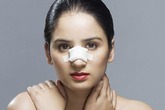 Nâng mũi bằng silicon, cứ ăn thịt bò là sưng thâm Nâng mũi bằng silicon, cứ ăn thịt bò là sưng thâm