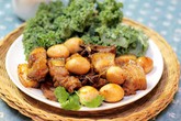 Thịt ba chỉ rán sốt xì dầu Thịt ba chỉ rán sốt xì dầu