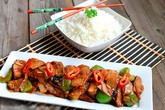 Thịt lợn xào tiêu cay Thịt lợn xào tiêu cay