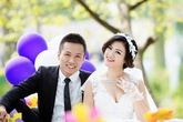Cô dâu chú rể nhảy cuồng nhiệt trong đám cưới Cô dâu chú rể nhảy cuồng nhiệt trong đám cưới