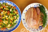 Ngon miệng gà xào ngũ sắc Ngon miệng gà xào ngũ sắc
