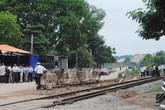 Cán bộ Sở Kế hoạch Đầu tư bị tàu tông chết Cán bộ Sở Kế hoạch Đầu tư bị tàu tông chết