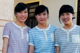 Chị em sinh ba cùng đậu đại học top đầu Chị em sinh ba cùng đậu đại học top đầu