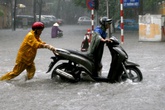 Hà Nội còn mưa to hết ngày mai Hà Nội còn mưa to hết ngày mai