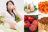 6 thực phẩm đẩy lùi bệnh viêm xoang khi thay đổi thời tiết 6 thực phẩm đẩy lùi bệnh viêm xoang khi thay đổi thời tiết