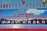 Đường cao tốc Đà Nẵng – Quảng Ngãi chính thức khởi công Đường cao tốc Đà Nẵng – Quảng Ngãi chính thức khởi công