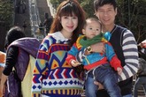 Bà xã Lý Hải lộ bụng bầu lần hai Bà xã Lý Hải lộ bụng bầu lần hai
