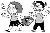 Cay cú vì bị bồ nhí cắm sừng Cay cú vì bị bồ nhí cắm sừng