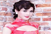 Lâm Chi Khanh nữ tính hơn nhờ... photoshop Lâm Chi Khanh nữ tính hơn nhờ... photoshop