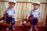 2 con nhà Lý Hải - Minh Hà sành điệu từ bé 2 con nhà Lý Hải - Minh Hà sành điệu từ bé