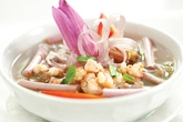 Canh bông súng nấu tôm Canh bông súng nấu tôm